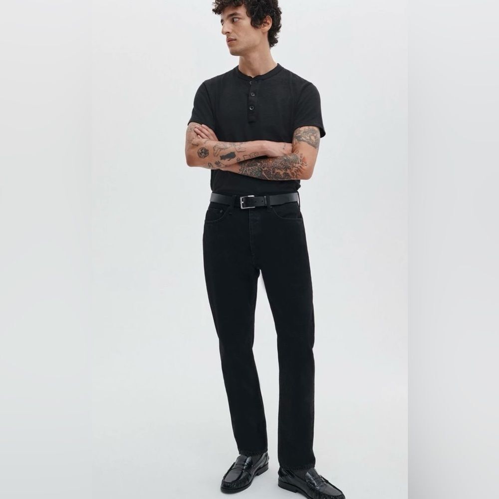 Rag & Bone Fit 2 Slim Jeans Washed Black 31x32 Stretch Denim NWOT